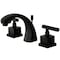 Kingston Brass KS4985CQL 8" Widespread Bathroom Faucet, Oil Rubbed Bronze KS4985CQL - alternate 1